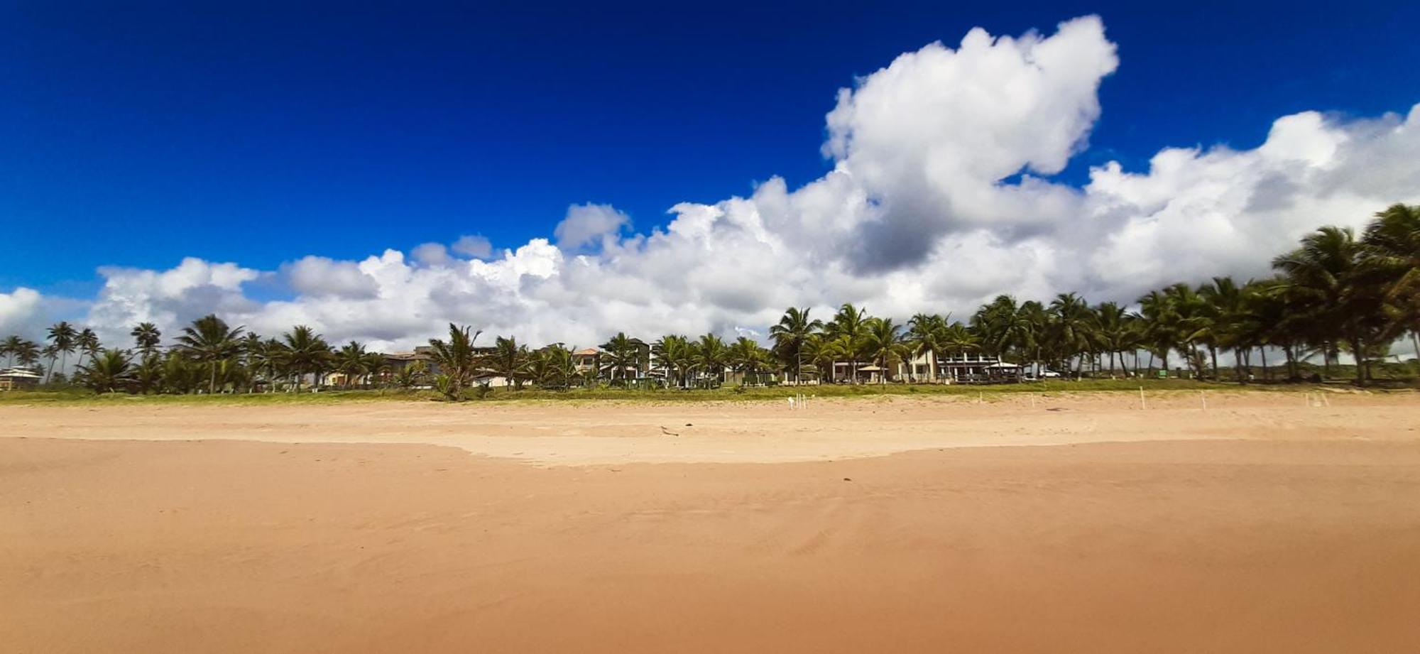 Вилла Chale Brisa Mar Pe Na Areia Em Barra Do Jacuipe Камасари Экстерьер фото